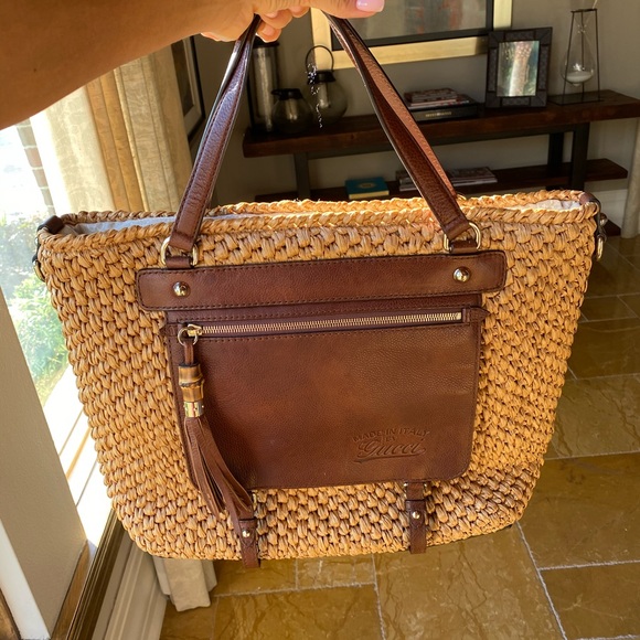 gucci beach tote